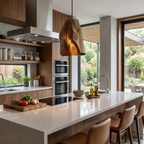 Rustic Organic Pendant Light For Dining Room
