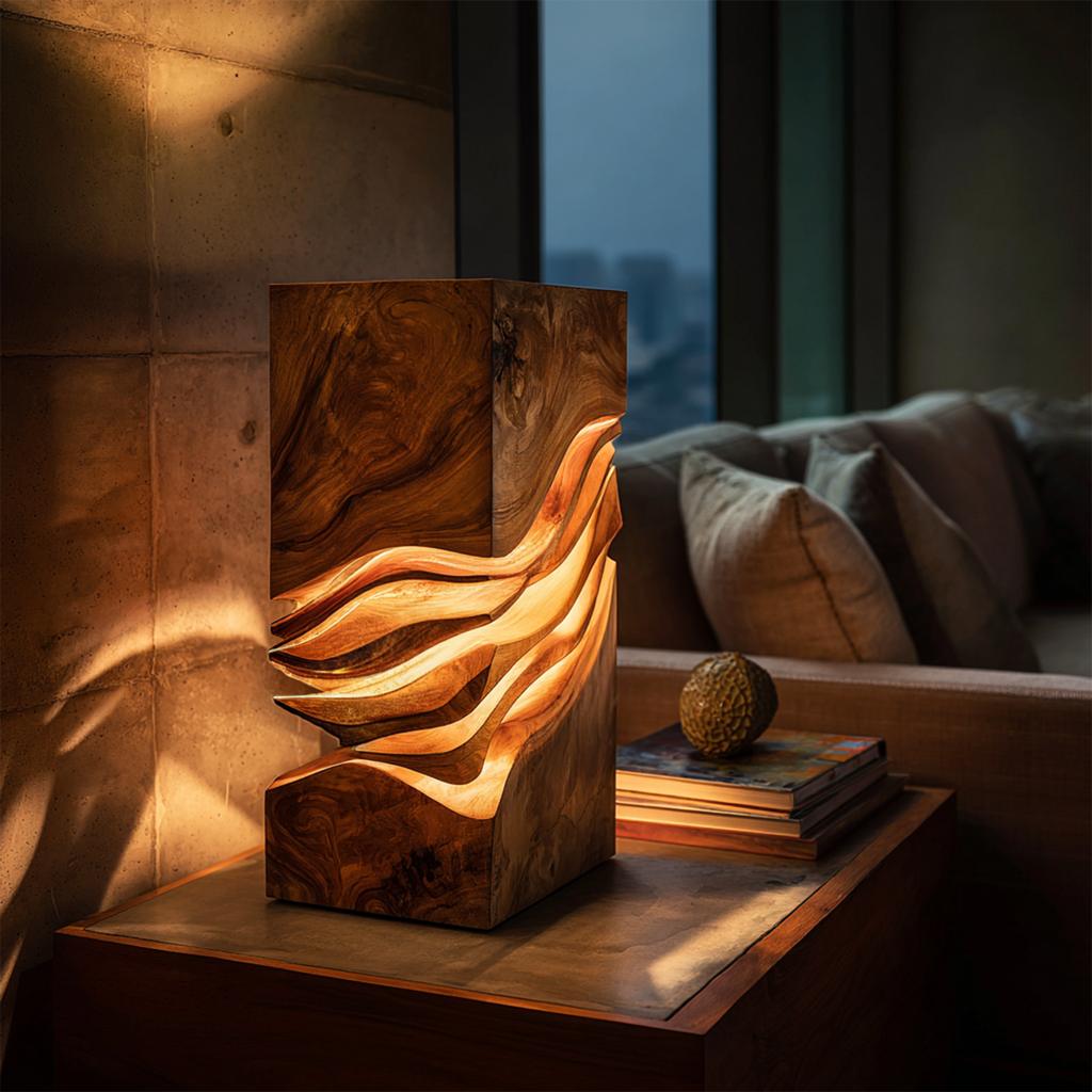 Modern Sculptural Lamp Entryway Console Living Room Hotel Lobby Corner