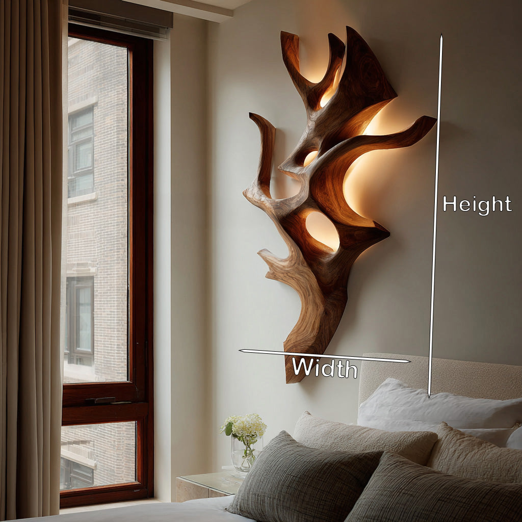 Architectural Wall Light With Integrated LED For Bedroom