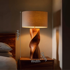 Modern Accent Table Lamp Bedroom Living Room Hotel Room Corner