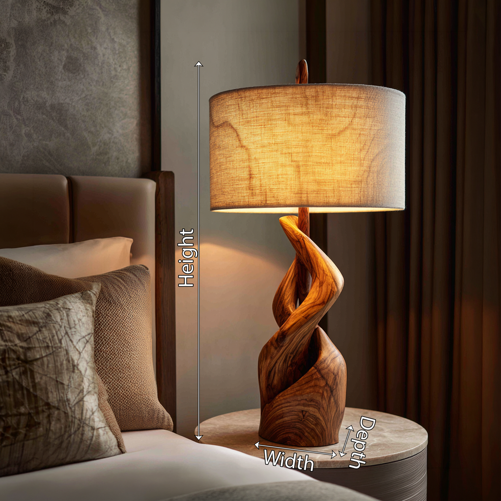 Modern Sculptural Lamp Living Room Loft Apartment Corner Space