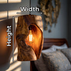 Mid Century Accent Table Lamp Bedroom Living Room Apartment Corner