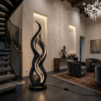 Minimalist Halo Floor Lamp For Modern Interior