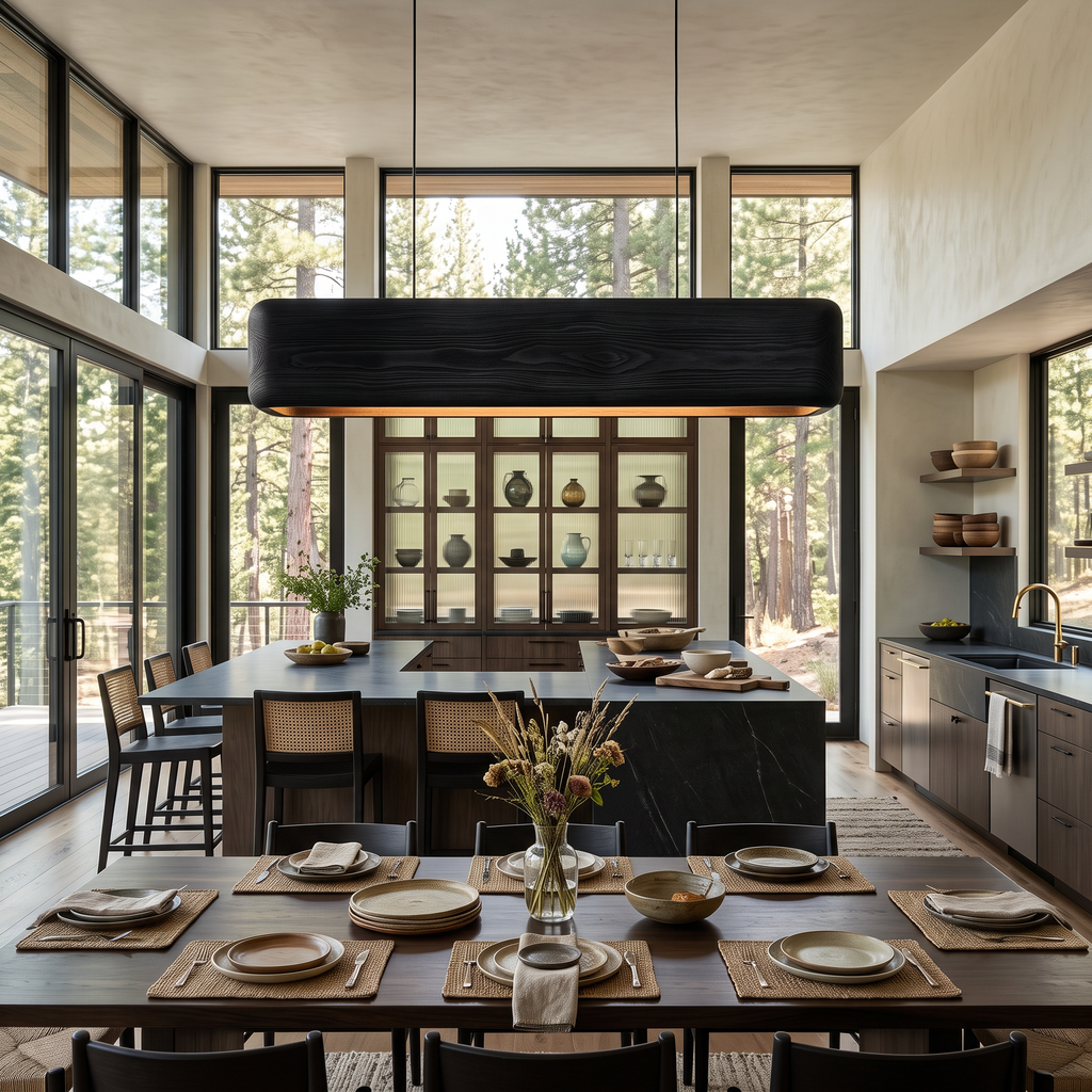 Minimalist Pendant Light Designed For Elegant Dining Table Lighting