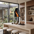 Rustic Organic Pendant Light For Dining Room
