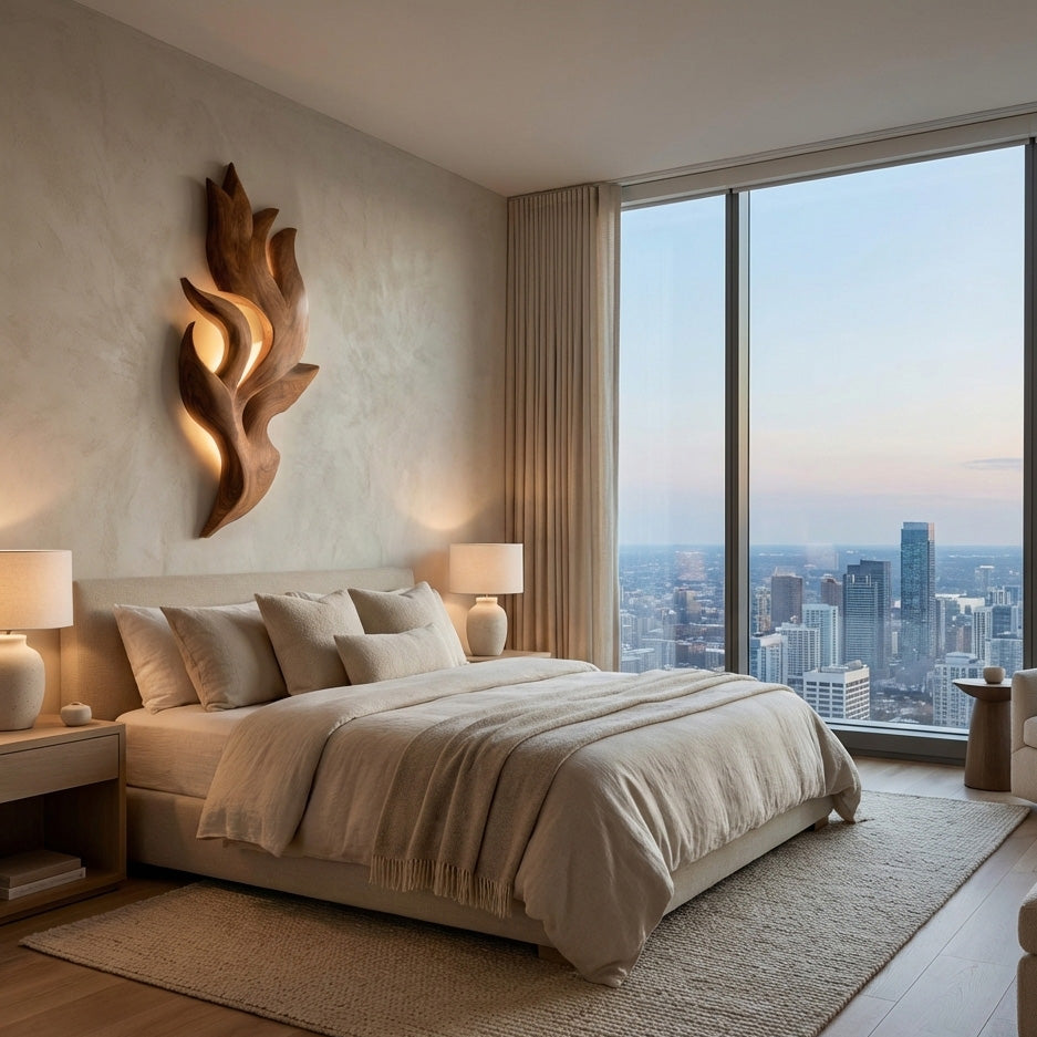 Luxury Tree Inspired Wall Lamp For Bedroom