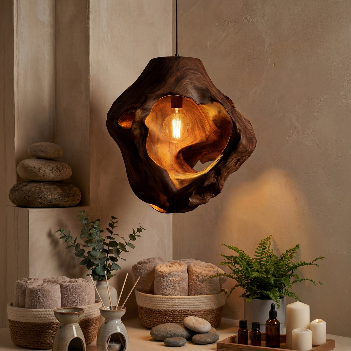 Coastal Decorative Lamp Entryway Console Living Room Hallway Corner