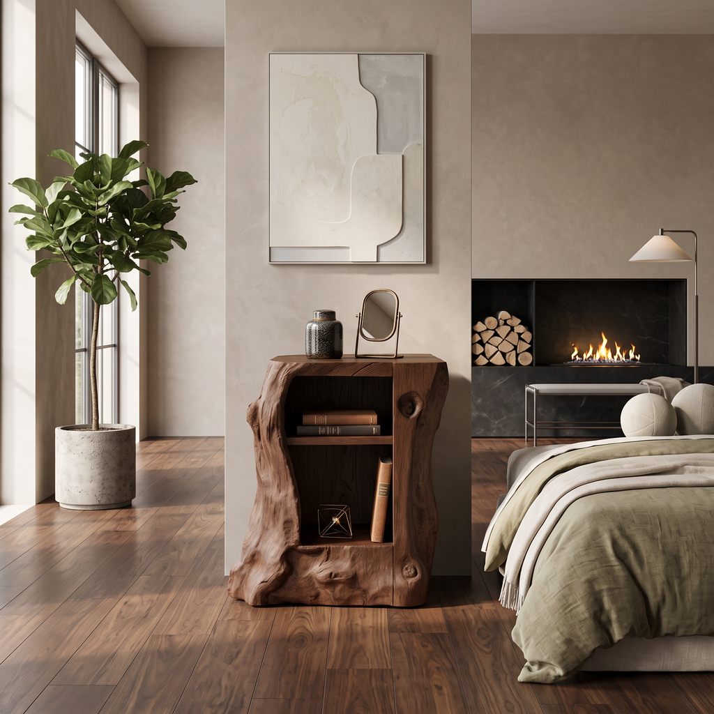 Handcrafted Side Cabinet For Bedroom Decor Ideas