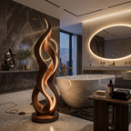 Minimalist Halo Floor Lamp For Modern Interior