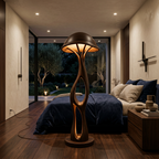 Contemporary Dome Mushroom Floor Lamp For Bedroom