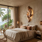 Luxury Tree Inspired Wall Lamp For Bedroom