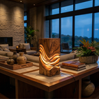 Modern Sculptural Lamp Entryway Console Living Room Hotel Lobby Corner