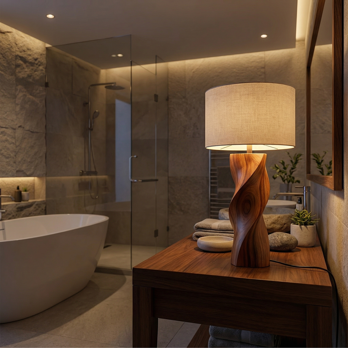 Modern Accent Table Lamp Bedroom Living Room Hotel Room Corner