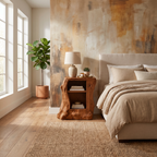 Handcrafted Side Cabinet For Bedroom Decor Ideas