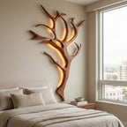Handcrafted Branch Wall Lamp For Wall Decor