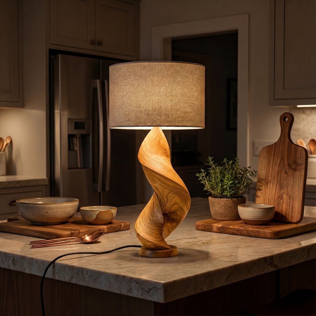 Organic Ambient Lamp Bedroom Living Room Dining Room Corner
