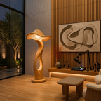 Modern Toadstool Floor Lamp For Lounge Area