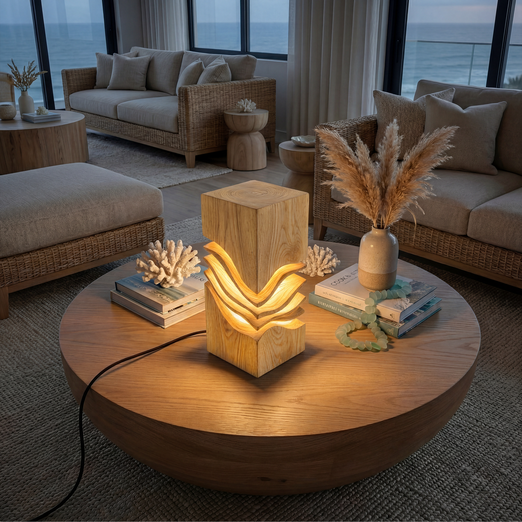 Modern Sculptural Lamp Entryway Console Living Room Hotel Lobby Corner