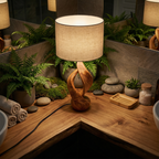 Boho Accent Table Lamp Bedroom Living Room Corner Space
