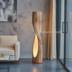 Artistic Twisted Floor Lamp For Bedroom Or Living Room