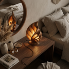 Mid Century Table Lamp Bedroom Nightstand Hotel Room Corner