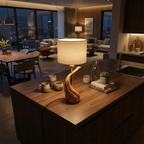 Minimalist Artistic Lamp Office Studio Workspace Corner Space
