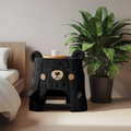Rustic Record Cabinet With Storage For Bedroom Decor