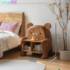 Farmhouse Wood Side Table For Furniture Decoration
