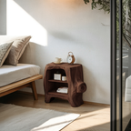 Handcrafted Wooden Nightstand For Unique Bedroom