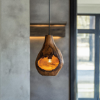 Minimalist Organic Pendant Light For Kitchen Island Or Entryway