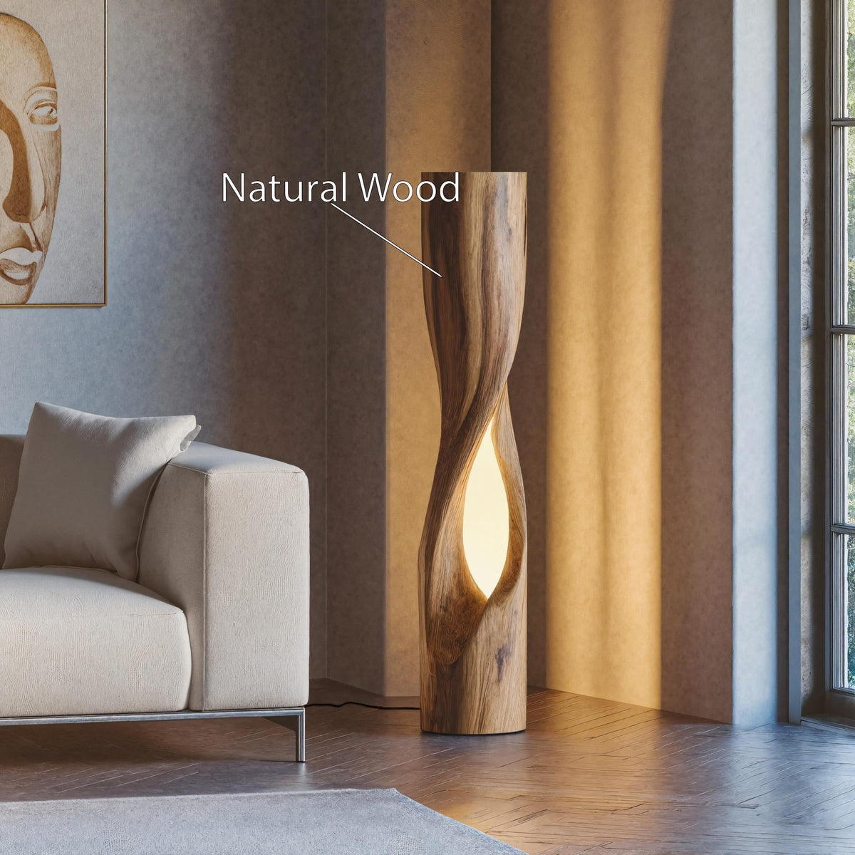 Minimal Floor Lamp For Living Space