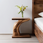 Organic Sculptural Nightstand For Bedroom Or Home Interior